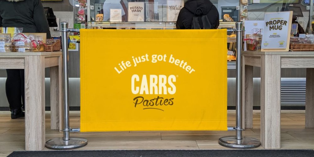 Carrs Pasties receives a brand refresh