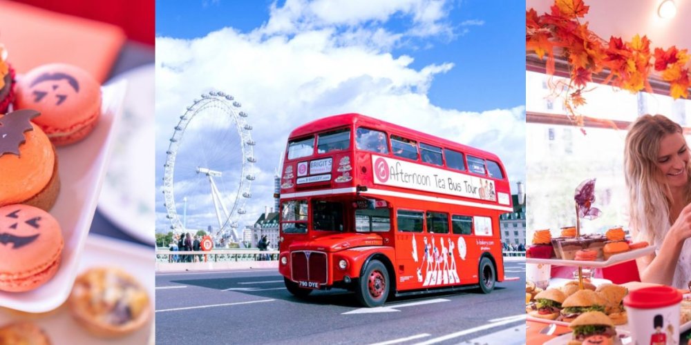 Brigit's Bakery's Halloween Afternoon Tea Bus