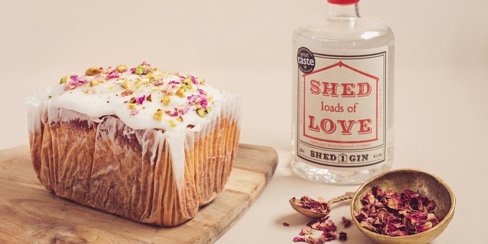 Ginger Bakers launches Valentine’s cake collaboration with Shed 1 Gin