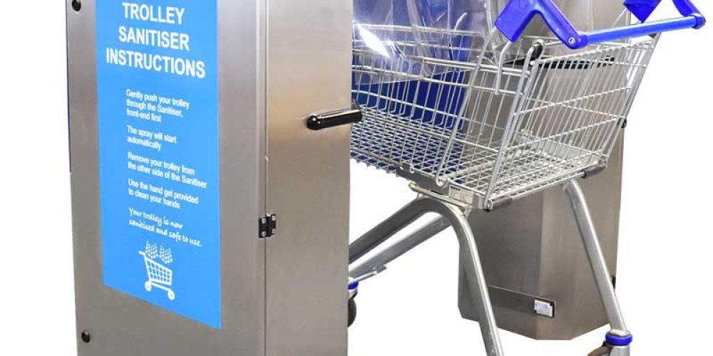 Mono's Trolley Sanitiser Station 'offers helping hand'