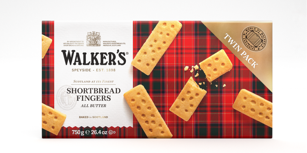 Walkers Shortbread launches global retail travel range