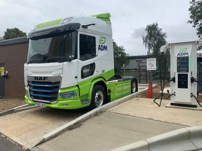 ADM EXPANDS ELECTRIC TRUCK FLEET